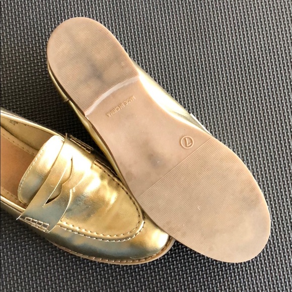 Golden loafers - Picture 3 of 4